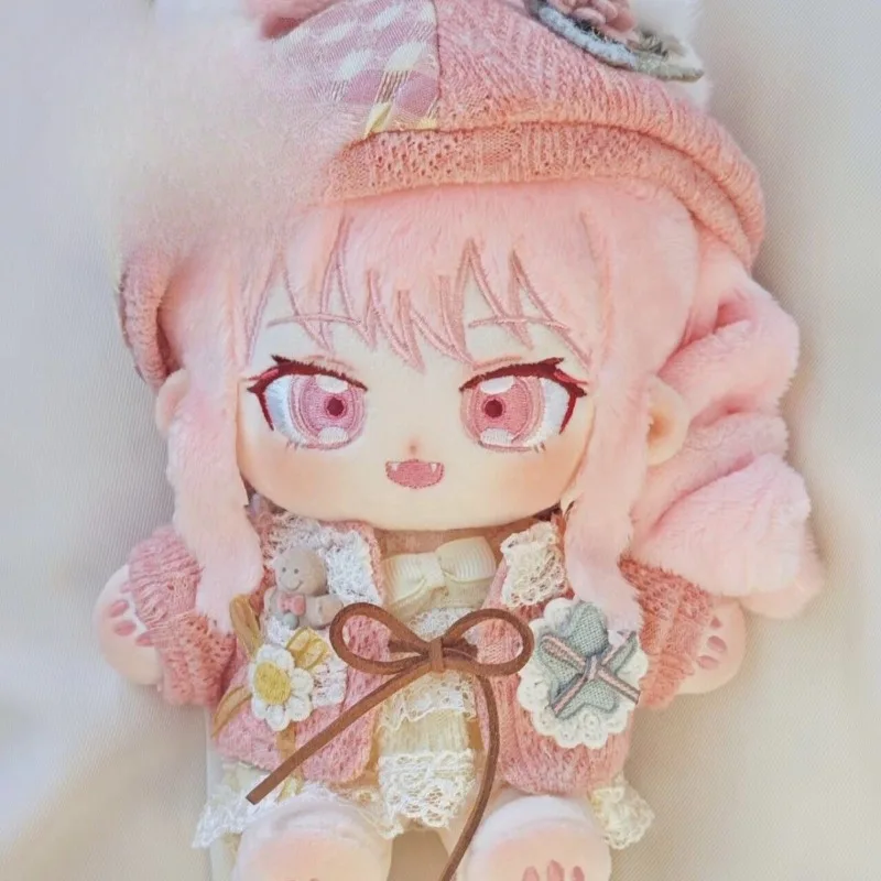 20cm Anime Girl Role AKIYAMA MIZUKI Kawaii Cosplay Soft Cotton Doll Body Cartoon Dress Up Model Toy Figures Fans Collection Gift
