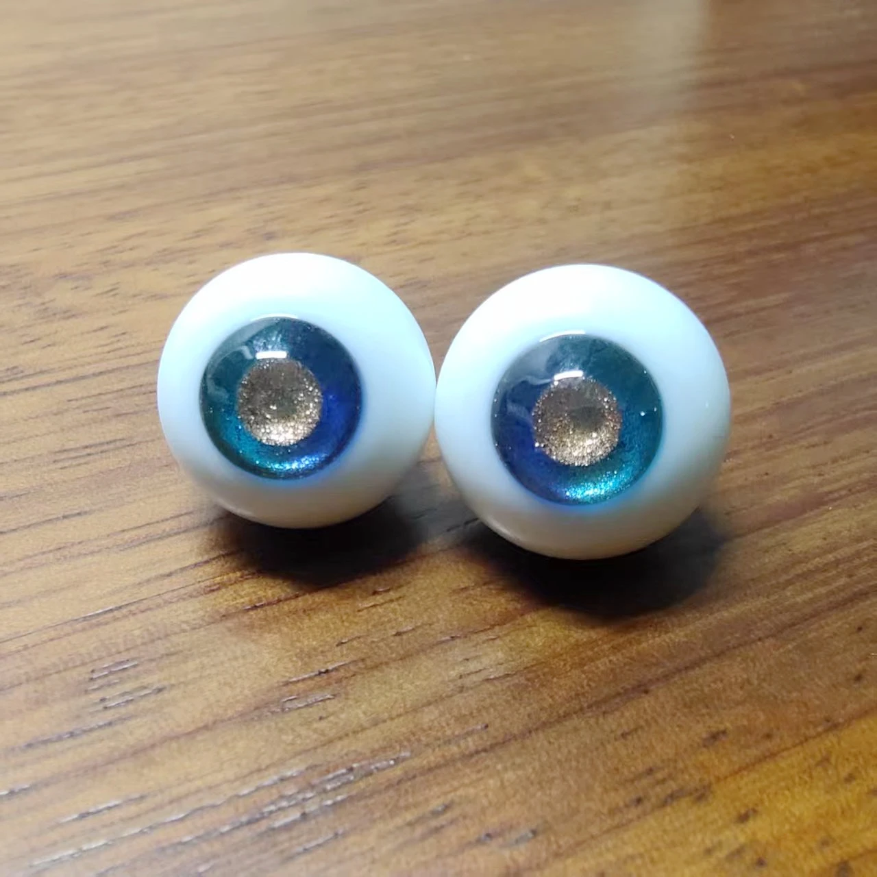 Wamami Handmade Glass Eyes JS41 Lustrous Nebula Inspired for BJD and Reborn Doll Crafts 6-24mm Full Size