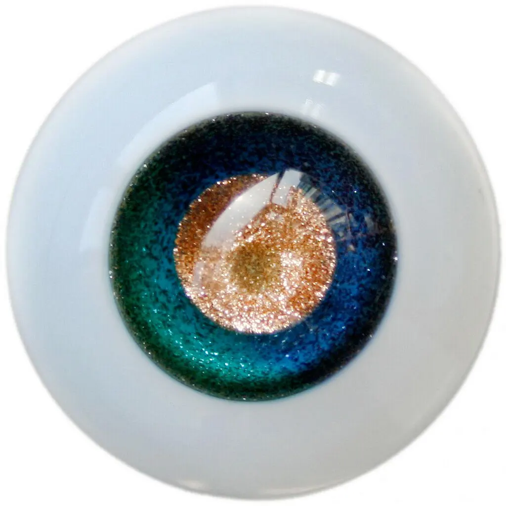 Wamami Handmade Glass Eyes JS41 Lustrous Nebula Inspired for BJD and Reborn Doll Crafts 6-24mm Full Size