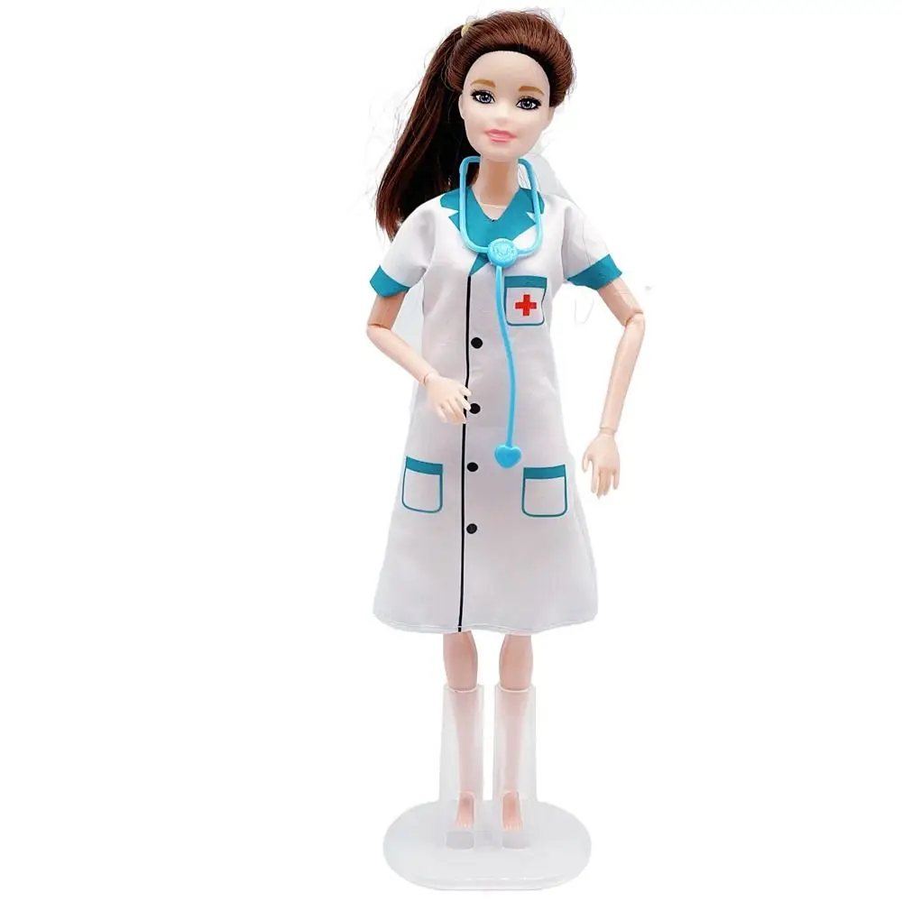 1 Set Scene Doctor/Nurse Doll Clothes Cosplay Flight Attendant Doll Dress Beekeeper Beautiful BJD Doll Clothes Children's Toys