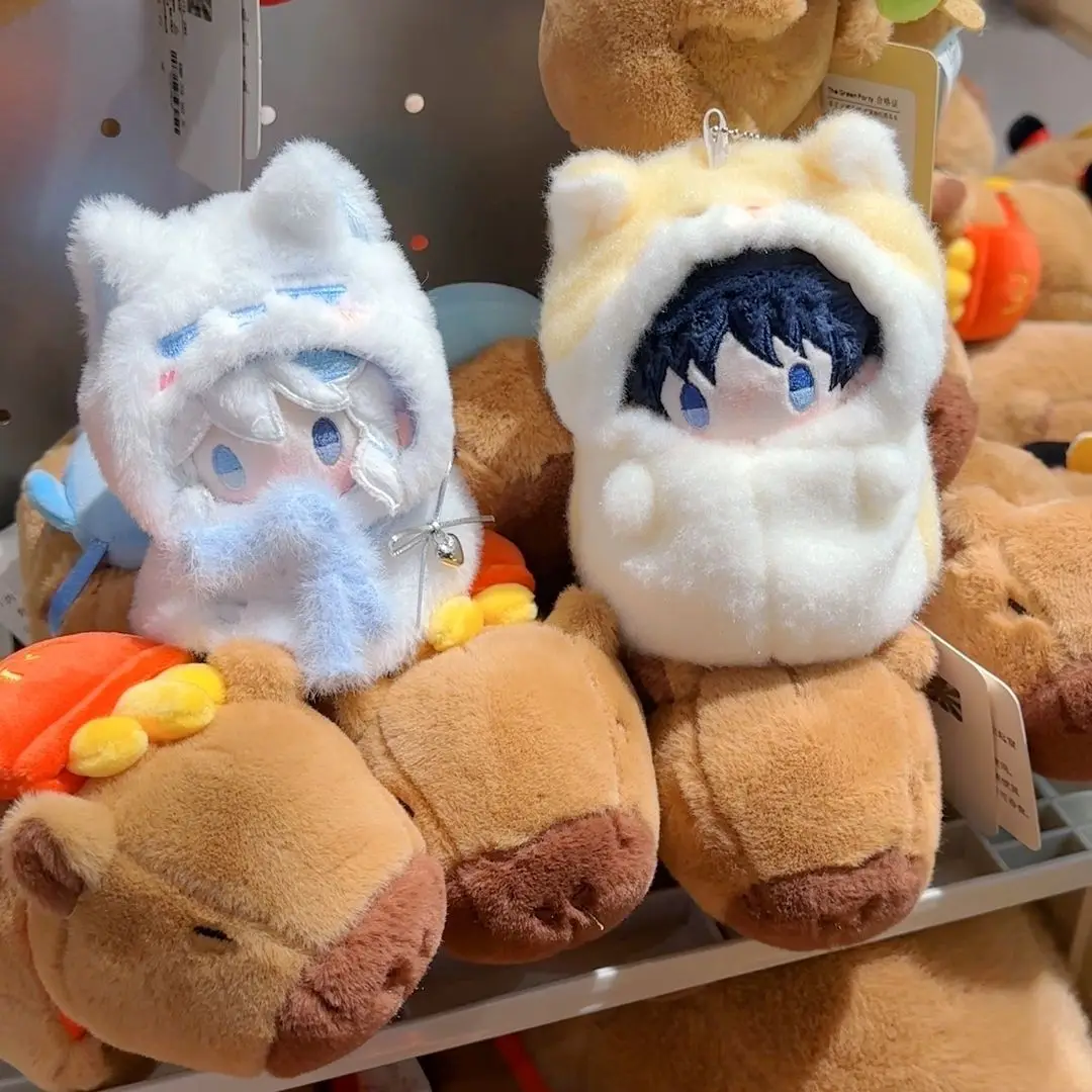Game Genshin Impact Furina Balladeer Xiao Doll Plush Starfish Body Pendant Anime Keychain Toy Pendant Cosplay 10cm Gift