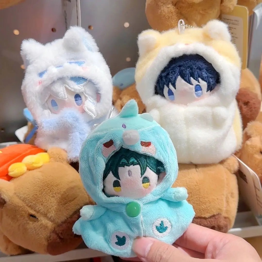 Game Genshin Impact Furina Balladeer Xiao Doll Plush Starfish Body Pendant Anime Keychain Toy Pendant Cosplay 10cm Gift