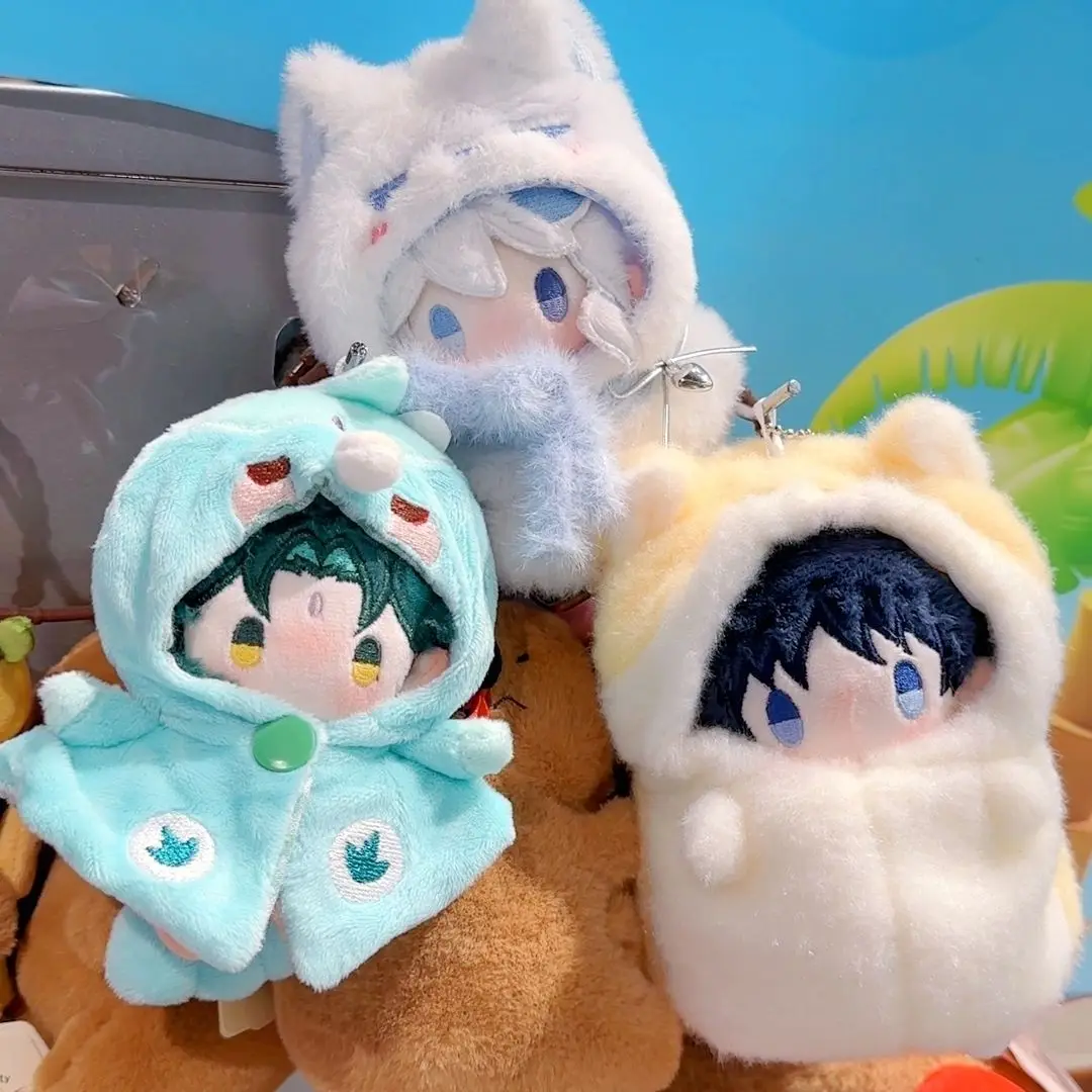 Game Genshin Impact Furina Balladeer Xiao Doll Plush Starfish Body Pendant Anime Keychain Toy Pendant Cosplay 10cm Gift