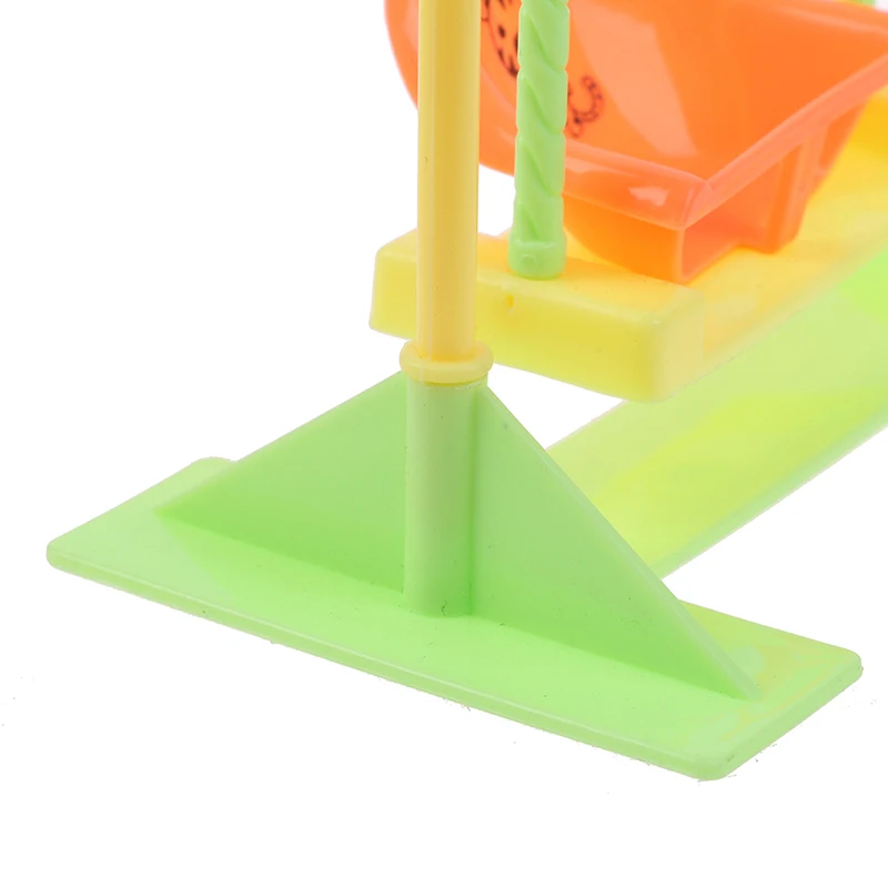 Girl Play Dollhouse Amusement Park For Doll Park Swing Accessories
