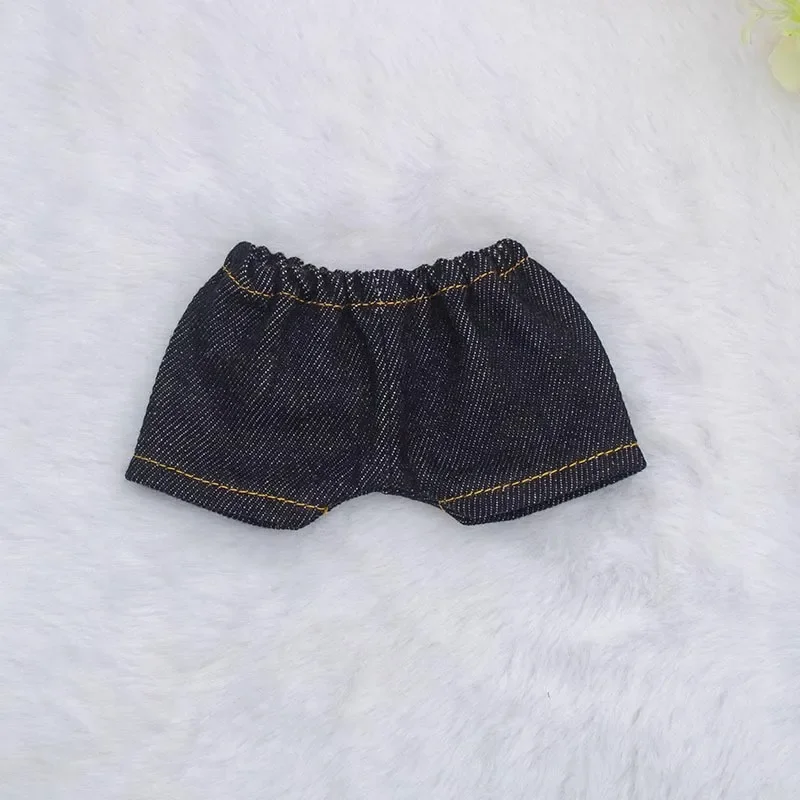 For Labubu Clothes Trendy Cool Camouflage Suit Kawaii Mini 15/17cm V1 V2 V3 Labubu Clothing Plush Doll Accessories Gift