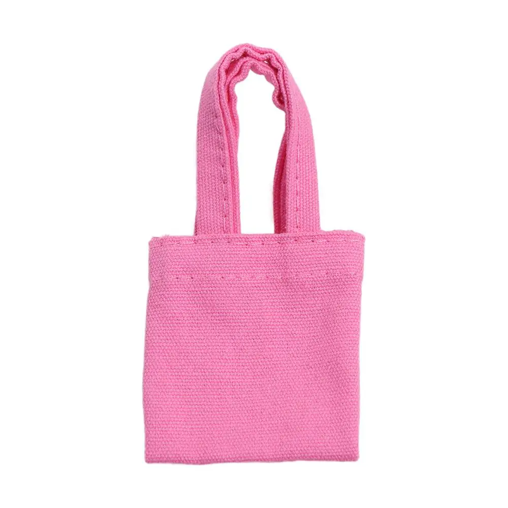 Changing Dressing Doll Canvas Bag Doll Backpacks Decor Toys Doll Handbag Dress Up Multicolor Miniature Doll Bag Photo Props