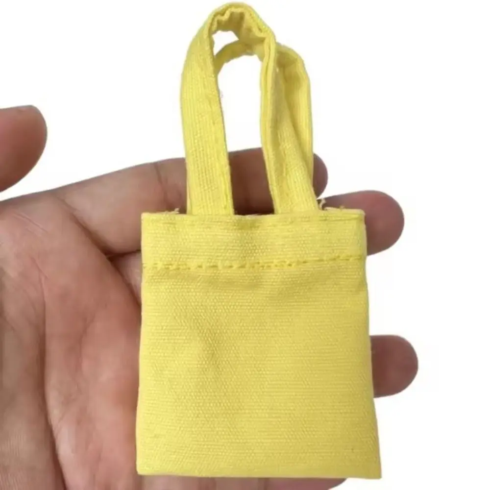 Changing Dressing Doll Canvas Bag Doll Backpacks Decor Toys Doll Handbag Dress Up Multicolor Miniature Doll Bag Photo Props