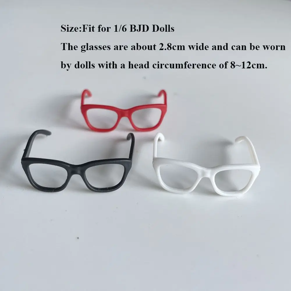 Handmade 1/6 Doll Plastic Glasses Multicolors Mini High Stretch Jumpsuit DIY Accessories Fashion for 1/3 BJD 30/60cm Dolls