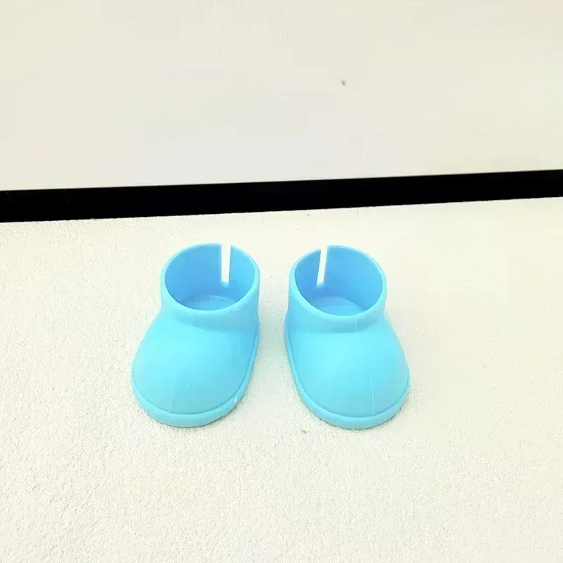 17cm Labubu Doll Rain Boots Set-Waterproof Mini Shoes&Outfit, Rainy Day Clothes for Labubu Dolls,Cute Doll Fashion Accessories