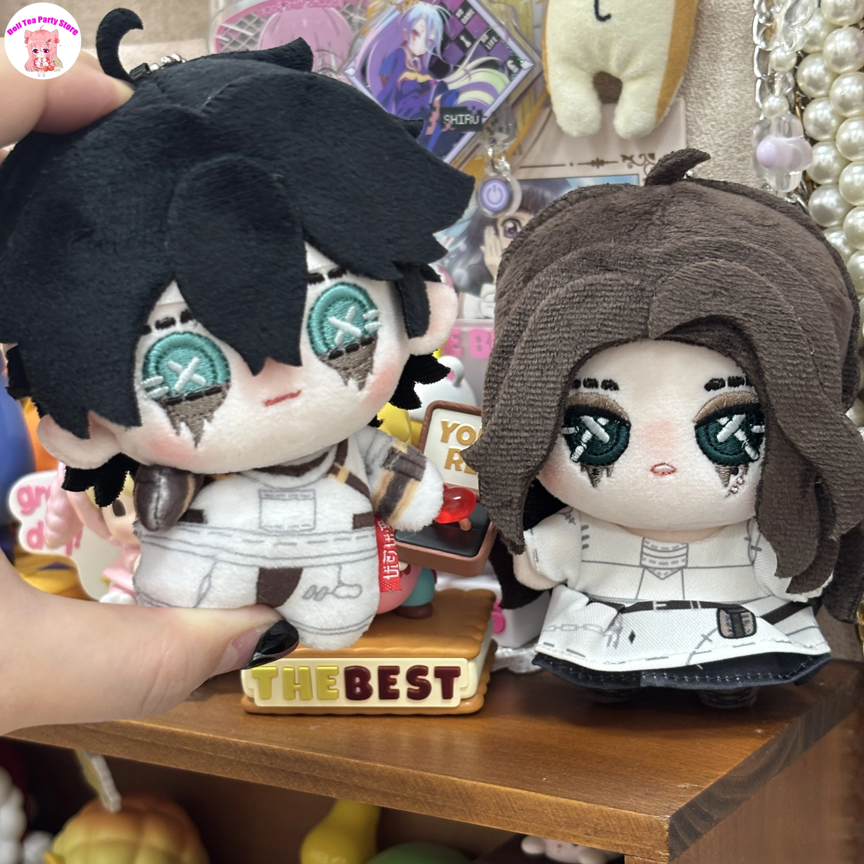 Identity ⅤEmil Patient Ada Mesmer 10CM Doll Adorable Starfish Body Dolls Anime Plush Pendant Game Keychain Toys Gift