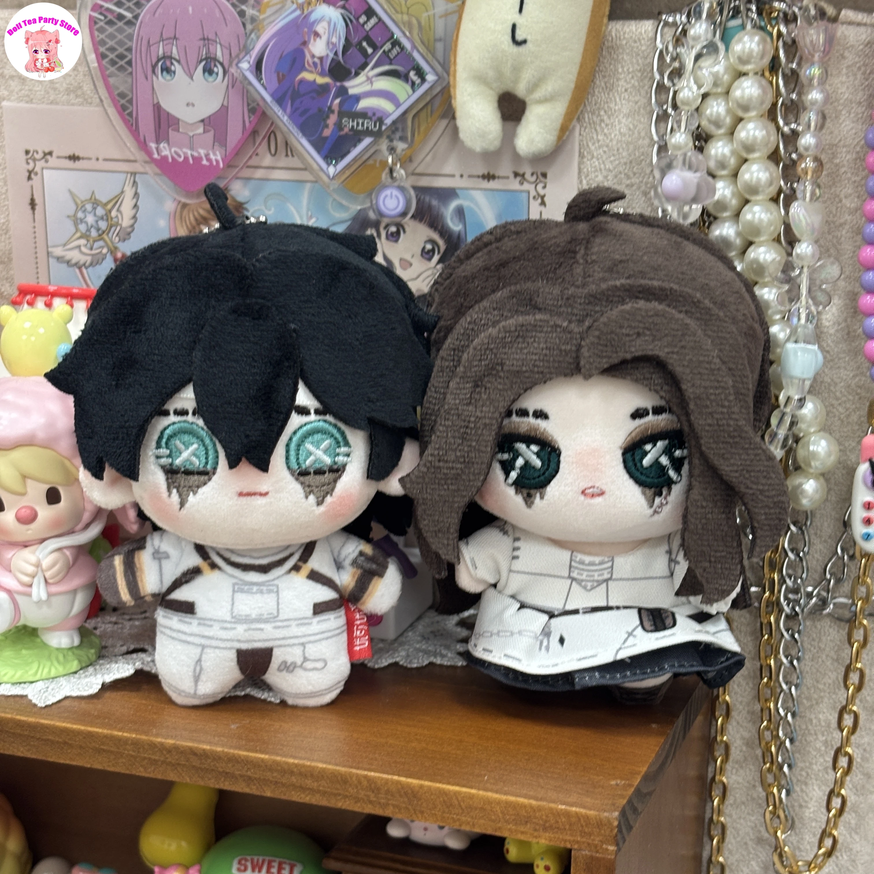 Identity ⅤEmil Patient Ada Mesmer 10CM Doll Adorable Starfish Body Dolls Anime Plush Pendant Game Keychain Toys Gift