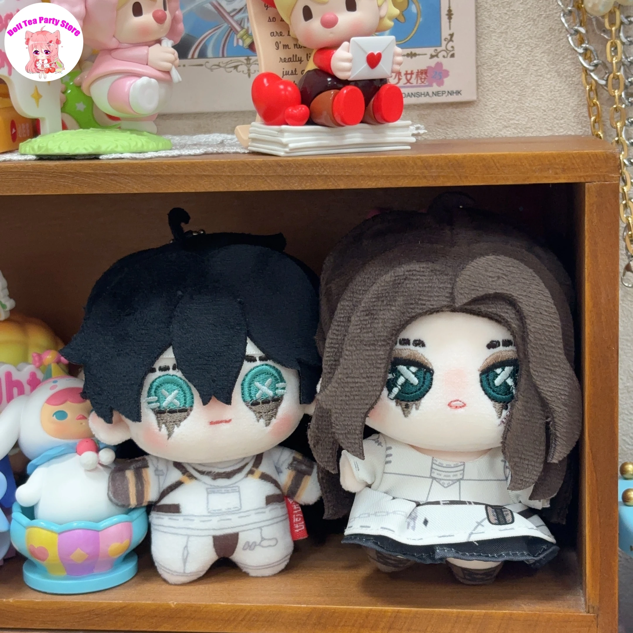 Identity ⅤEmil Patient Ada Mesmer 10CM Doll Adorable Starfish Body Dolls Anime Plush Pendant Game Keychain Toys Gift