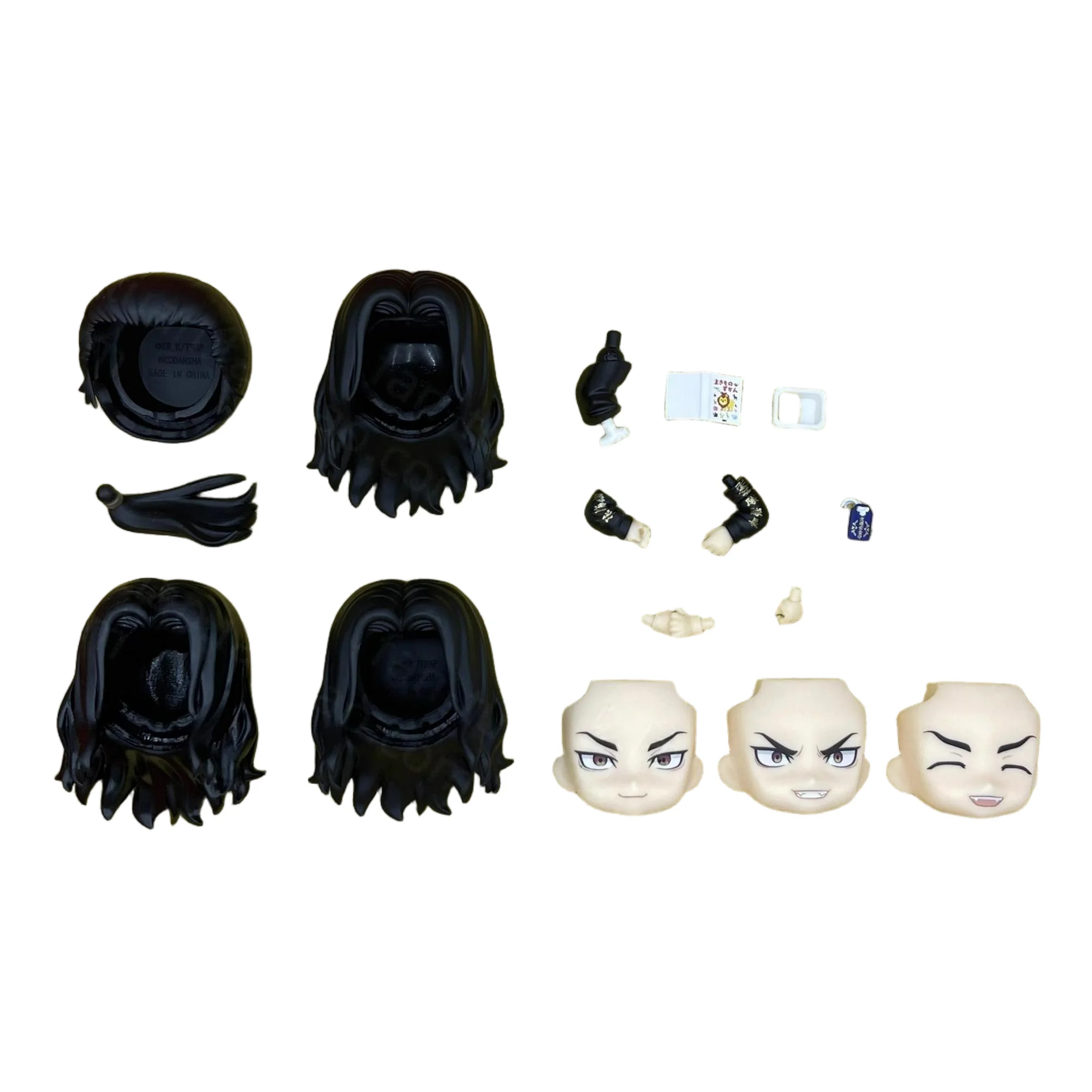 GSC Clay Man Face doll face hair doll accessories