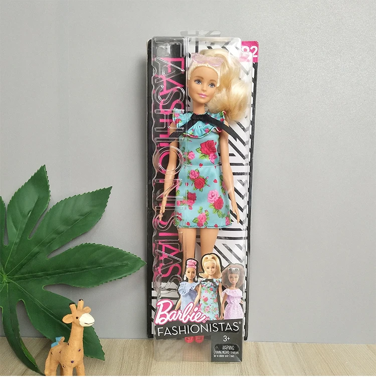 100% Original Mattel Barbie Fashionistas Dolls for Girls Genuine Top Brand Toys for Children Christmas Birthday Gifts