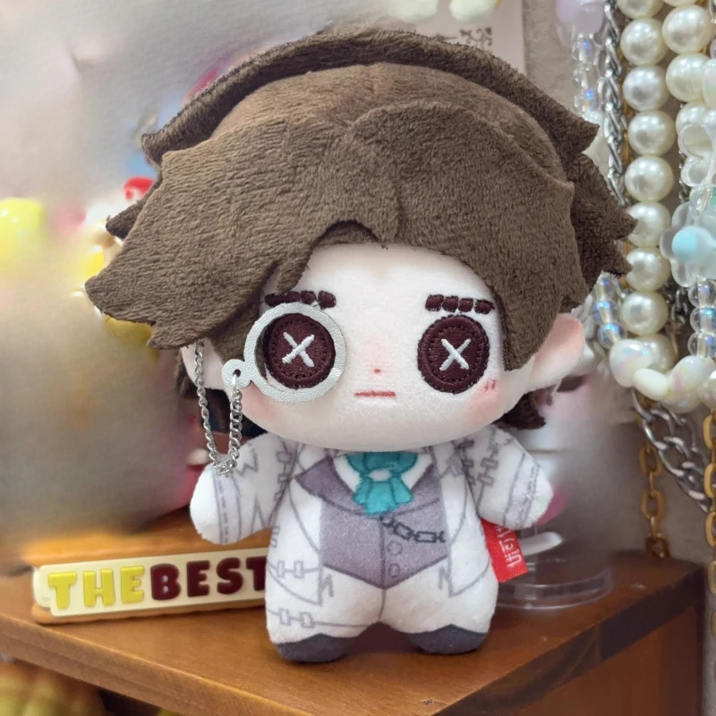 10cm Anime Game Identity V Novelist Orpheus Kawaii Cosplay Cotton Doll NuNu Body Cartoon Mini Soft Plushie Toy Figures Fans Gift