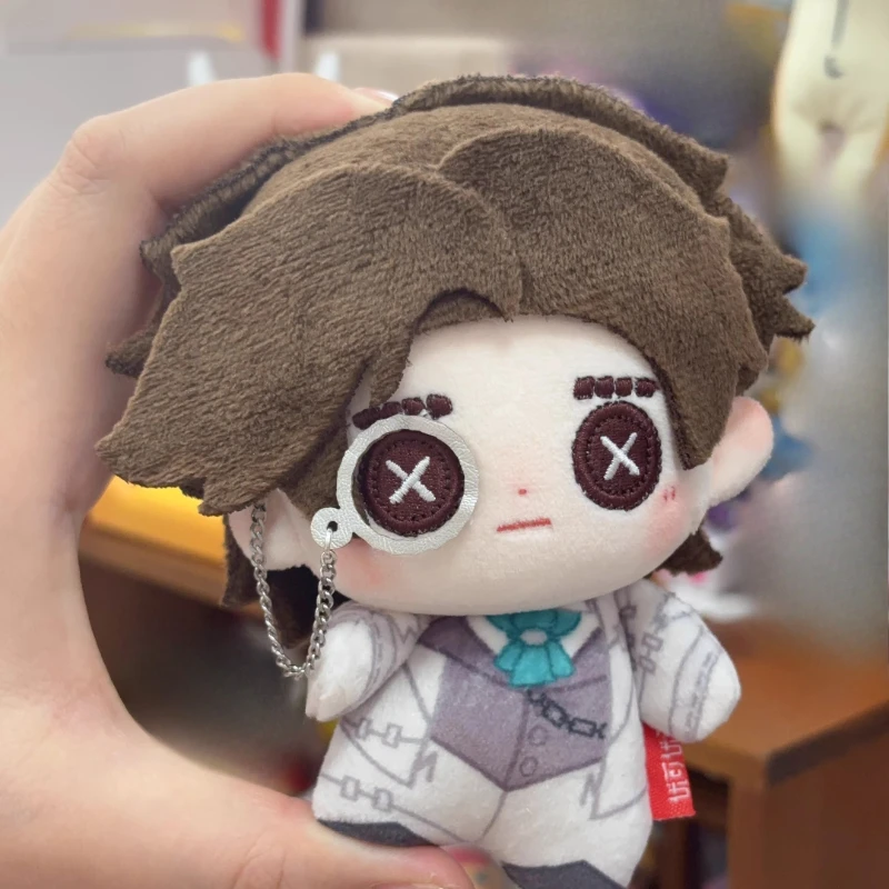 10cm Anime Game Identity V Novelist Orpheus Kawaii Cosplay Cotton Doll NuNu Body Cartoon Mini Soft Plushie Toy Figures Fans Gift