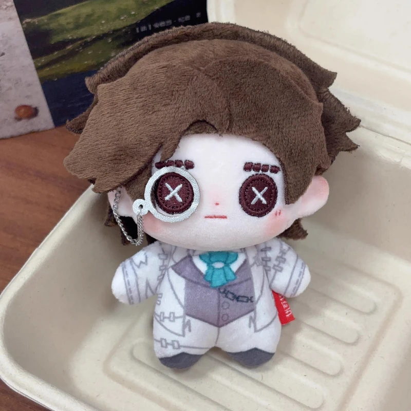 10cm Anime Game Identity V Novelist Orpheus Kawaii Cosplay Cotton Doll NuNu Body Cartoon Mini Soft Plushie Toy Figures Fans Gift