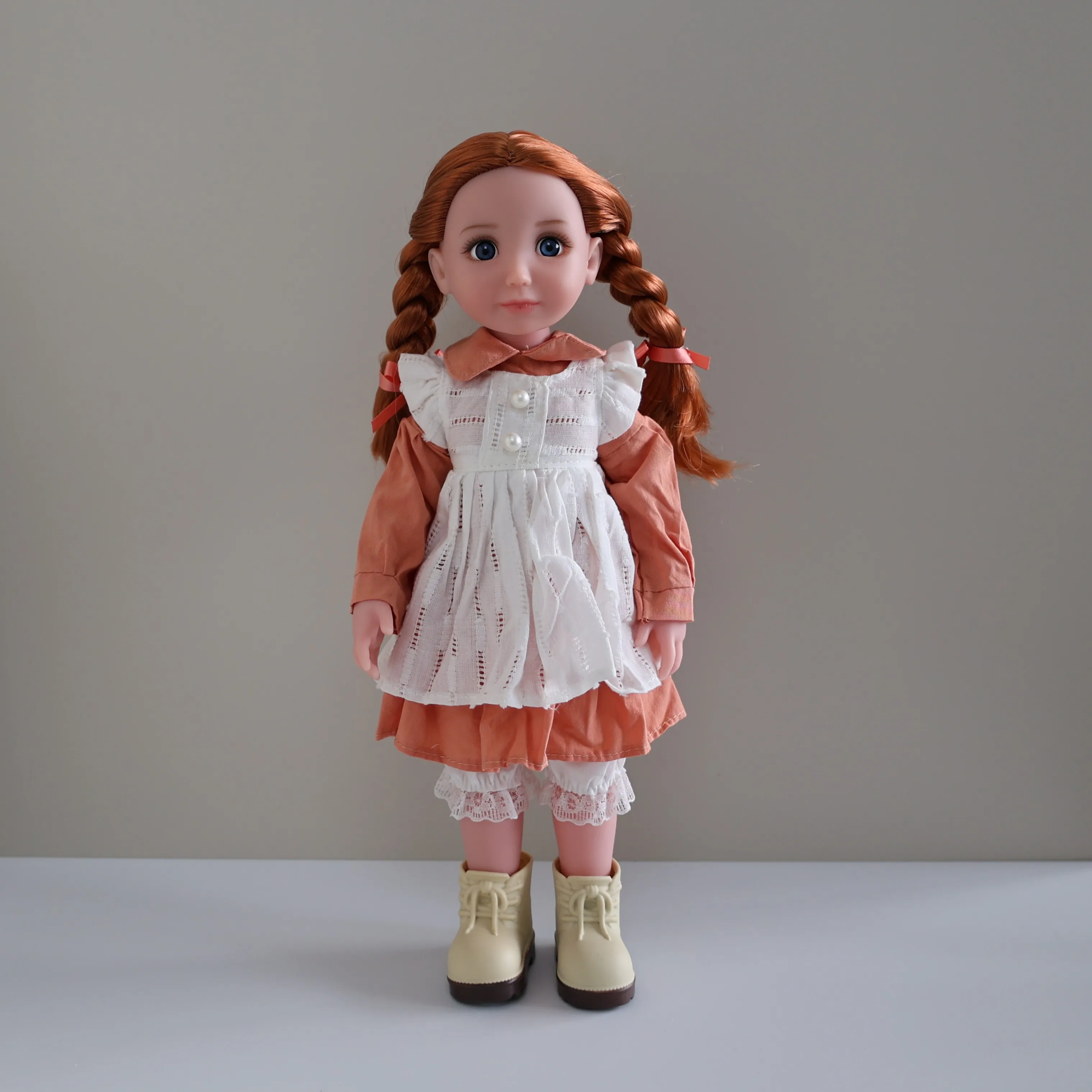 15 Inch Fashion Doll Toys,Full Vinyl Moveable Figures Doll with Shoes and Clothes,Birthdy Gifts for Girls