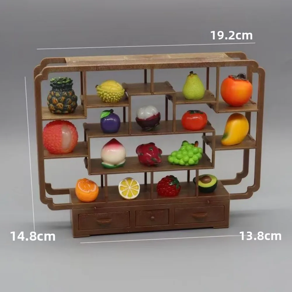 High Quality Mini Dollhouse Miniature Bogu DIY Multistyles Furniture Model Display Scene Decoration Accessories Toy