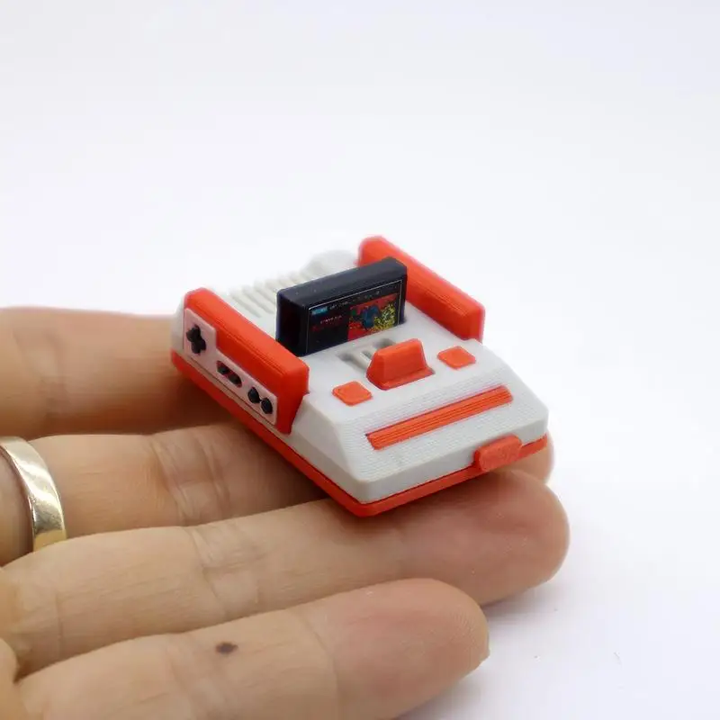 1/12 Miniature Dollhouse Furniture, Reminiscent TV Game Console Model, Living Room Scene Display, Doll Toy Accessories