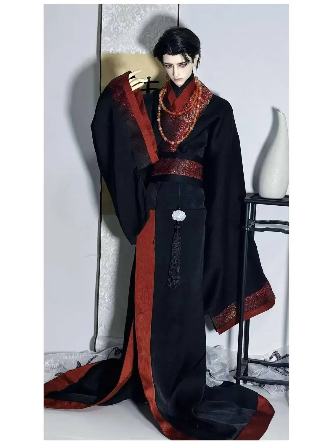 Doll's Clothes Suit for 70-75cm, 45cm Female Male BJD Doll 1/3 1/4 Chinese Ancient Clothing Dress Up Toy Accessories, No Doll