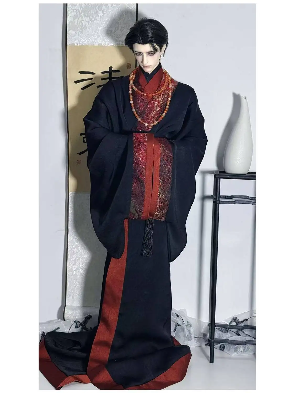 Doll's Clothes Suit for 70-75cm, 45cm Female Male BJD Doll 1/3 1/4 Chinese Ancient Clothing Dress Up Toy Accessories, No Doll