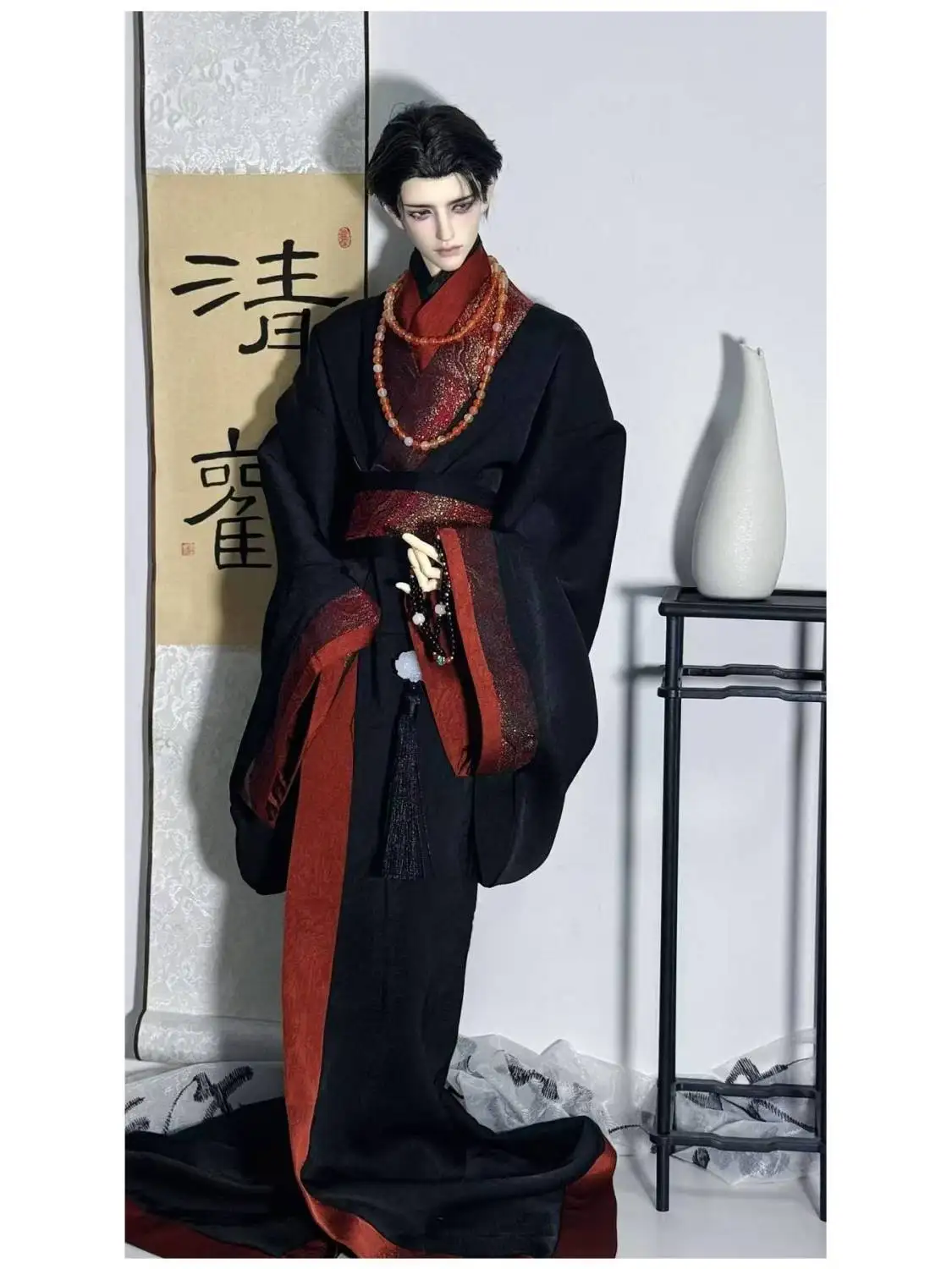 Doll's Clothes Suit for 70-75cm, 45cm Female Male BJD Doll 1/3 1/4 Chinese Ancient Clothing Dress Up Toy Accessories, No Doll