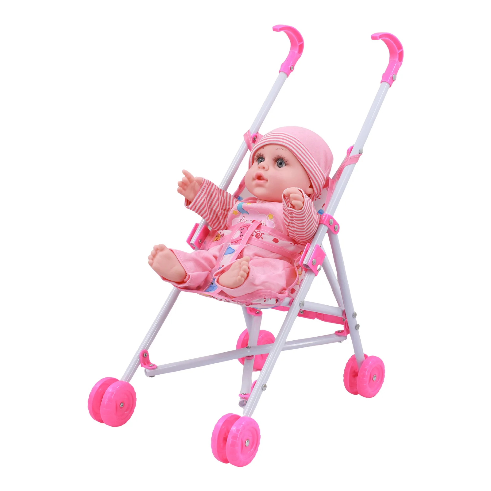 30CM Doll Mini Cart Baby Clothes Pajamas Daily Clothing Dollhouse Role-playing Accessories For 30CM Doll,Our Generation Kid Toys