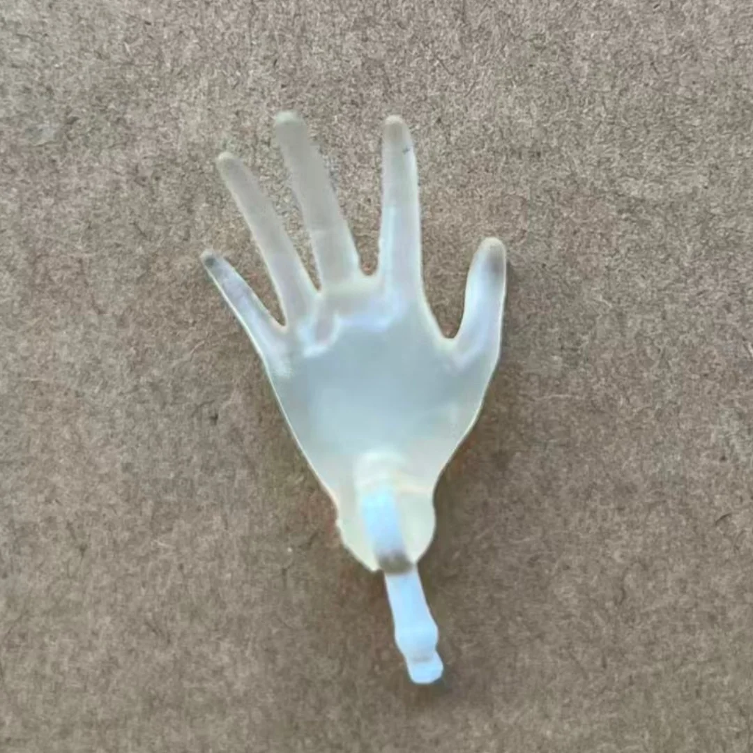Monster Doll Replacements hands Slim Doll Colorful Hands Clear White Brown Green Purple Blue White Color Doll Parts