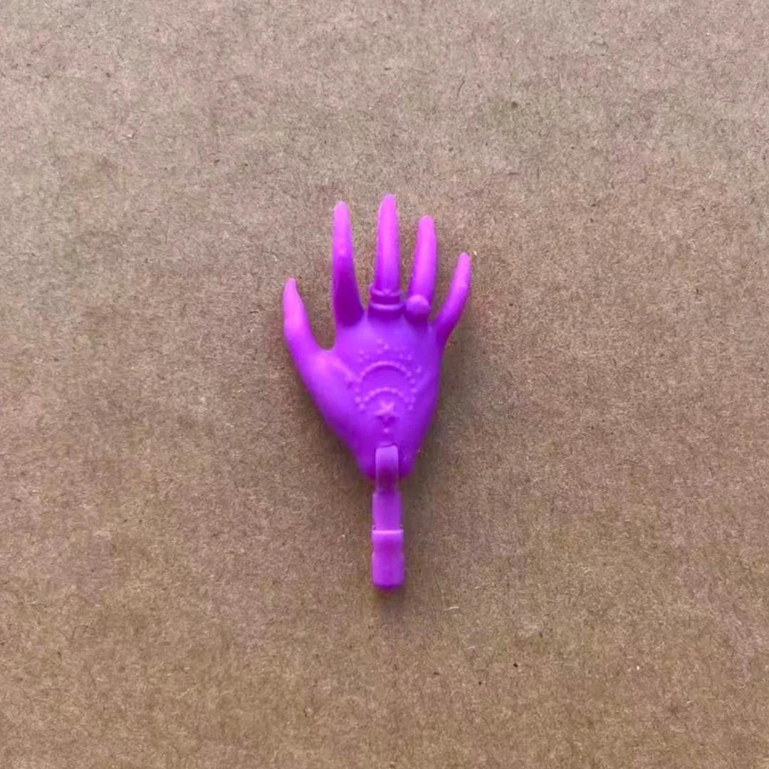 Monster Doll Replacements hands Slim Doll Colorful Hands Clear White Brown Green Purple Blue White Color Doll Parts