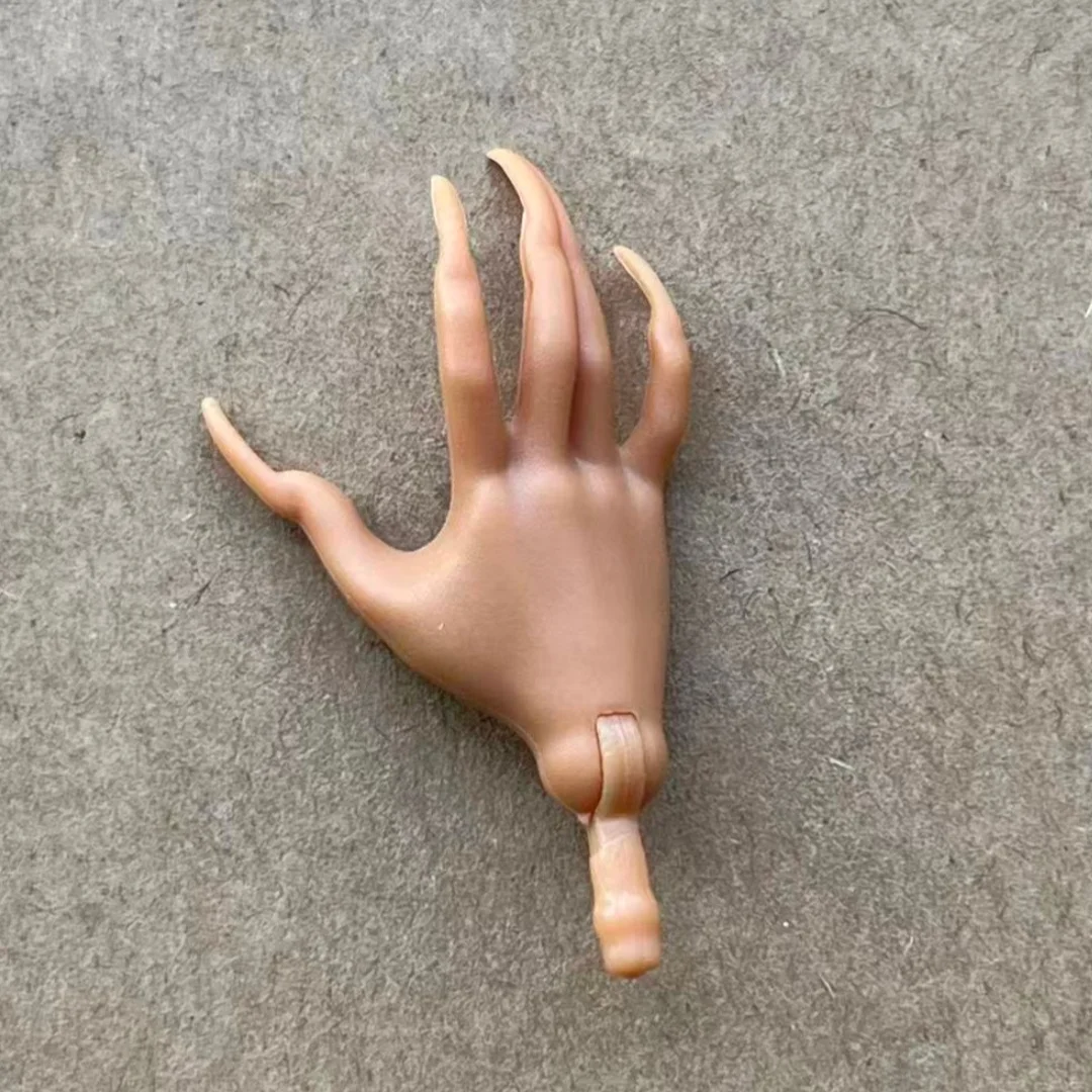 Monster Doll Replacements hands Slim Doll Colorful Hands Clear White Brown Green Purple Blue White Color Doll Parts