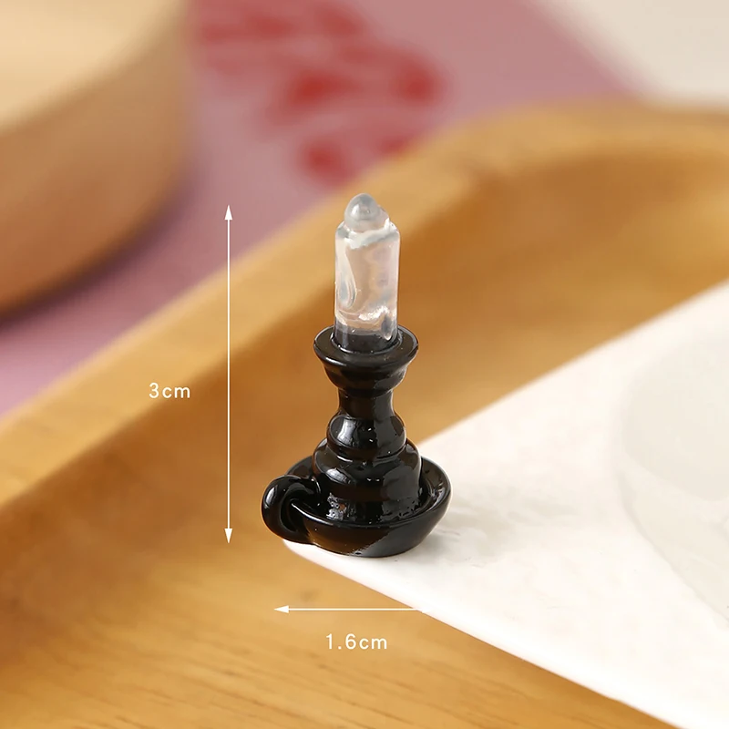Dollhouse Retro Wall Lamp Oil Lamp Model Kit, 5Pcs Child Pretend Play Toys