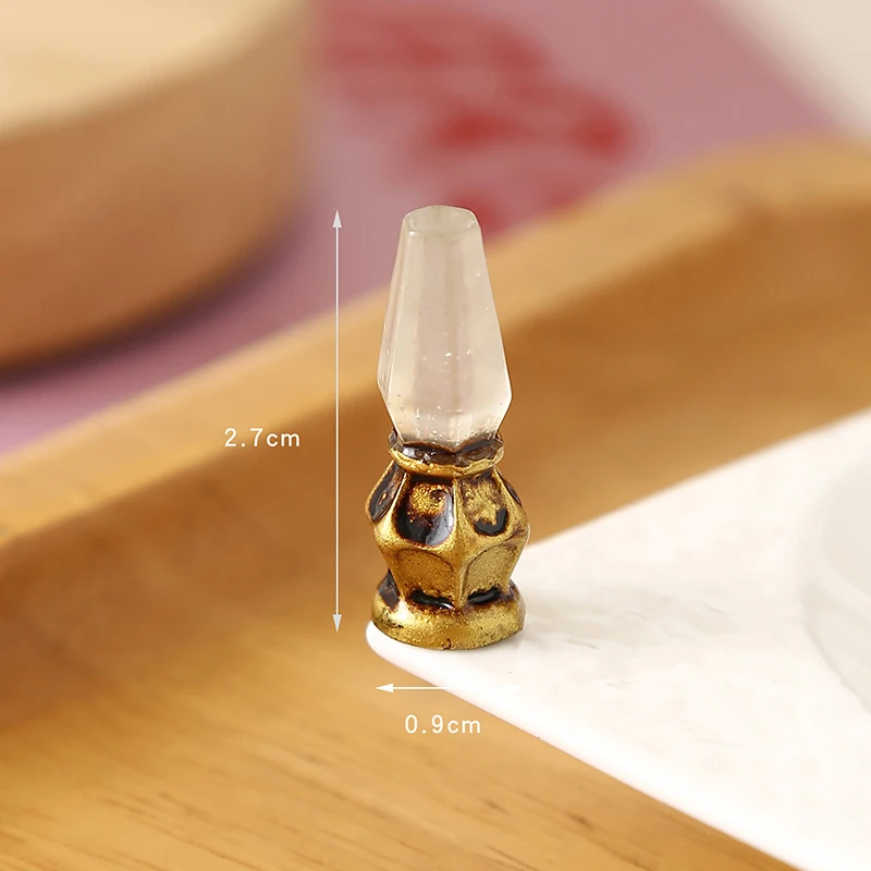 Dollhouse Retro Wall Lamp Oil Lamp Model Kit, 5Pcs Child Pretend Play Toys