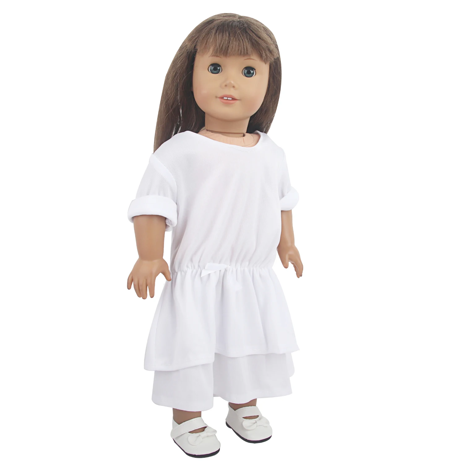 Cute 18 Inch Doll Clothes Outfits,Heart Raincoat, Flamingo Romper, Pink Lace Dress For 43cm Baby Newborn,OG Girl Dolls Kid Gift