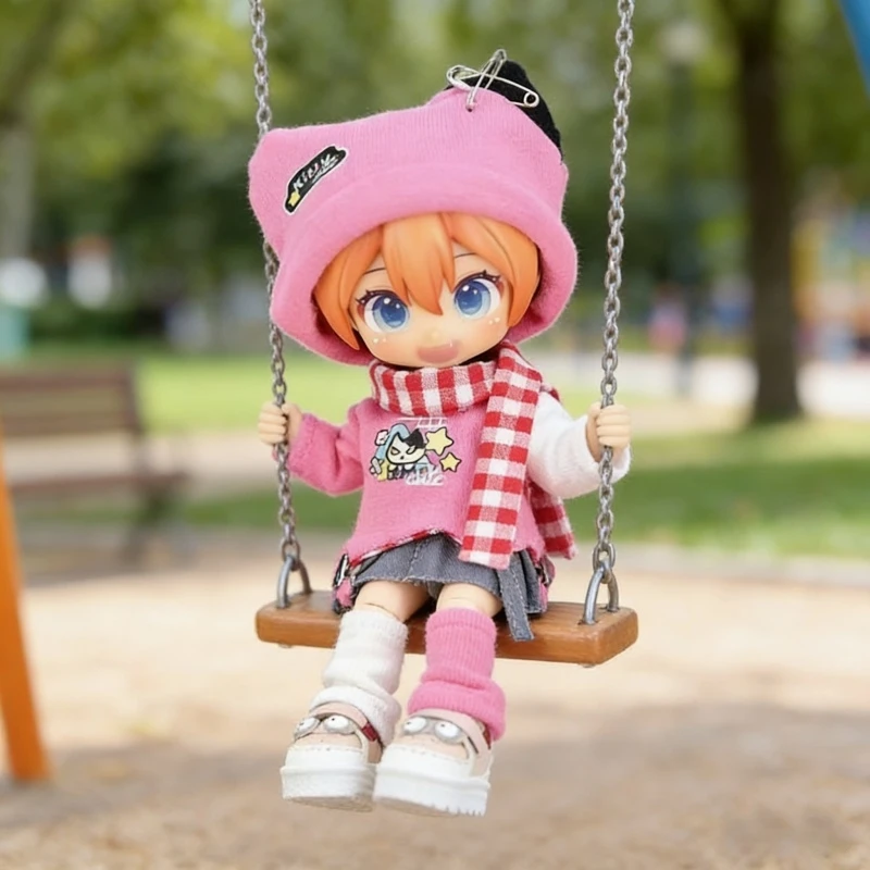 For Obitsu 11 Doll Streetwear Skirt Jumper Suit For OB11 Gsc 1/12 Bjd Molly Body Doll Cloth Animal Doll Outfit Clothing