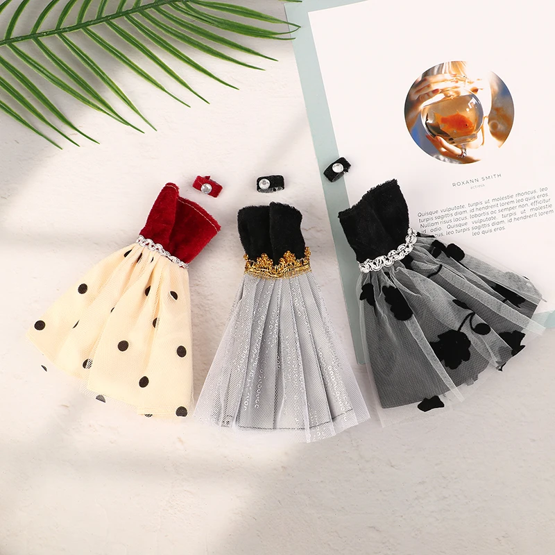 ▶Doll Clothes Banquet Party Beautiful Dress For 11.5inch Doll Sexy Fashion Doll Accessories,Dress For Girls