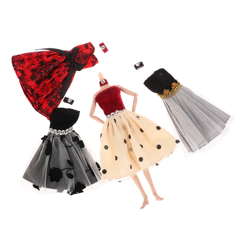 ▶Doll Clothes Banquet Party Beautiful Dress For 11.5inch Doll Sexy Fashion Doll Accessories,Dress For Girls