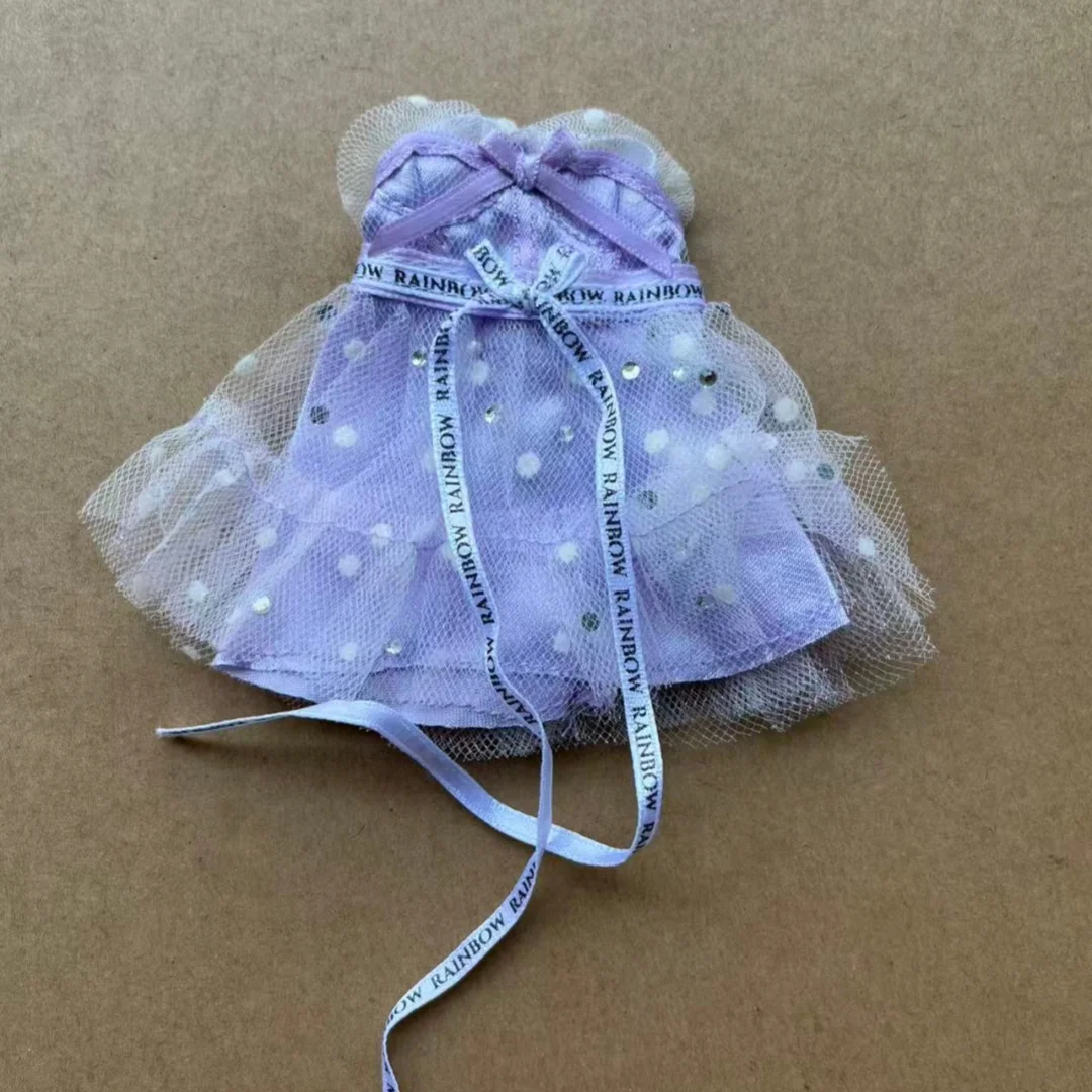 Rainbow Doll Dress Coat Pants Hoodies 1/6 Doll Original Decors DIY Doll Headbands Shoes Doll Parts