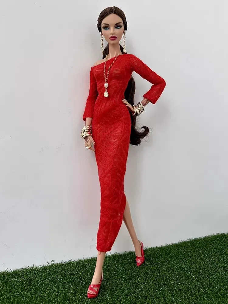 1/6 30cm Supermodel Doll Shoes High Quality Fashion High Heels Sandals For Xianxian 1/6 FR2 FR6.0 Nu.face Doll Shoes Accessories