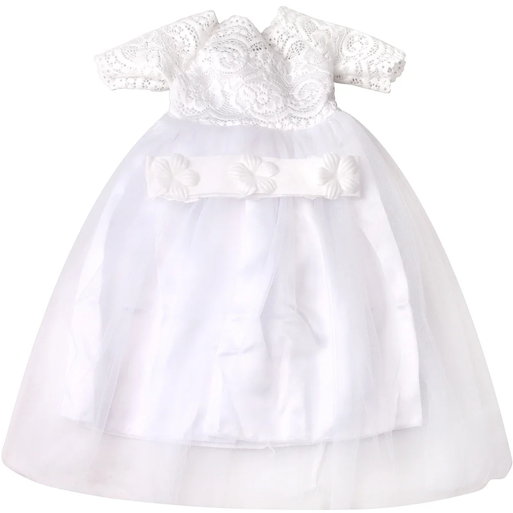 Doll Wedding Dress Series 18 inch Girl Long Wedding Dress Doll Dress Accessories