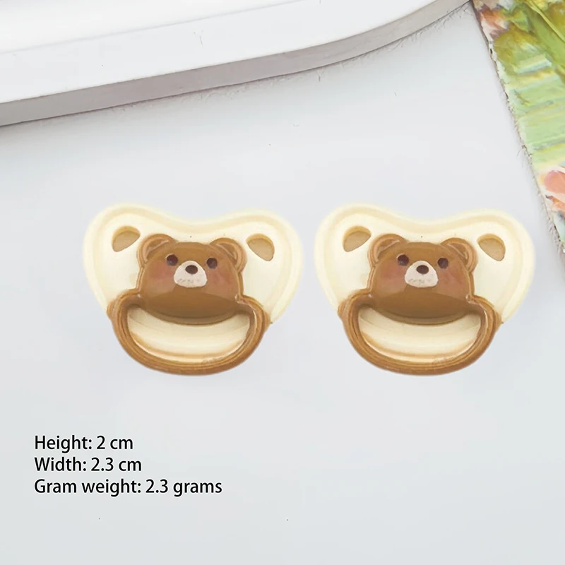 10Pcs Lovely Mini Doll Pacifier Play House Supplies Dummy Nipples For Doll Baby Dolls Kids Toy Baby Pacifier Accessories