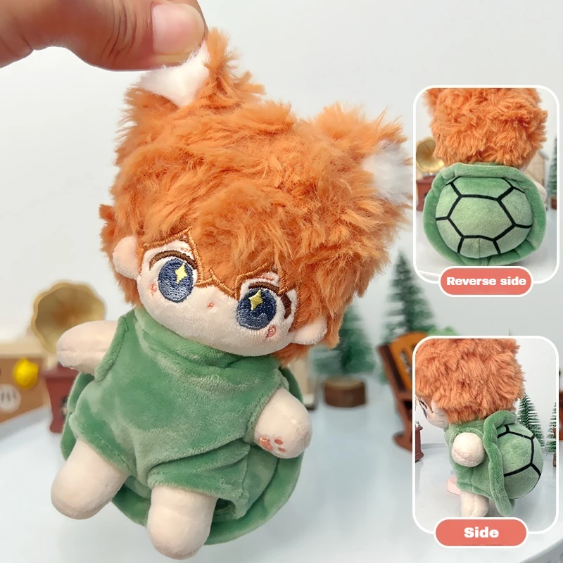 Genshin Impact Tartaglia 10cm Magnetic Tail Cotton Doll Plush Toy Cute Stuffed Figure Romantic Gift for Girlfriend Fans