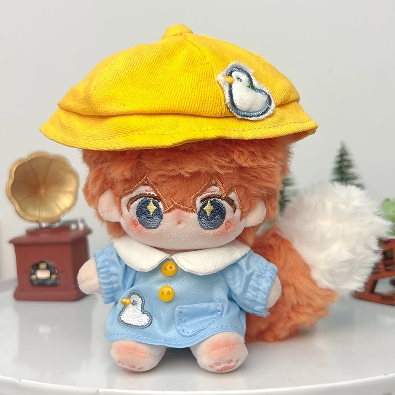Genshin Impact Tartaglia 10cm Magnetic Tail Cotton Doll Plush Toy Cute Stuffed Figure Romantic Gift for Girlfriend Fans