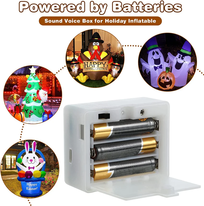 16 Min DIY Voice Box, USB Voice Recording Button for Stuffed Animals, Bear, Plush, Baby Doll, Pillow. Record Custom Messages