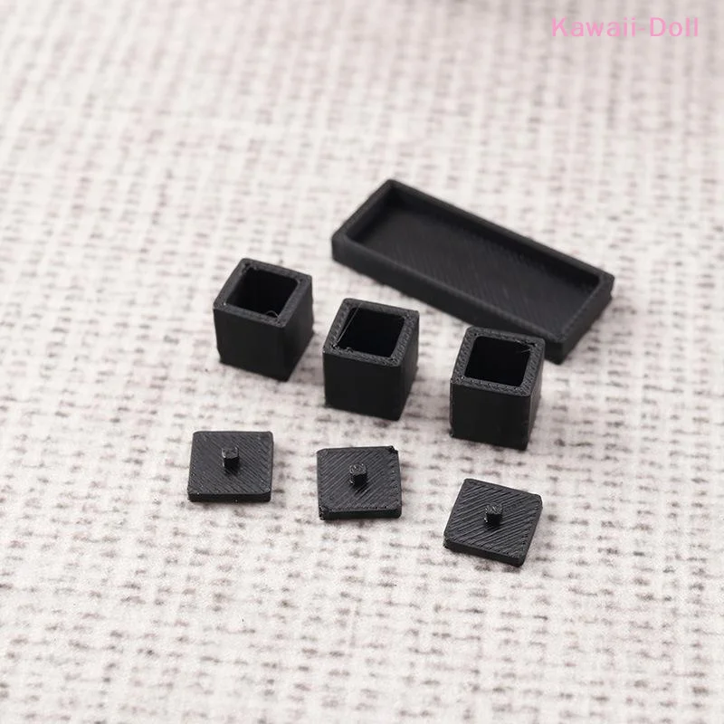 1/12 Dollhouse Mini Seasoning Jar Model Dollhouse Kitchen Decoration Toys Dolls House Micro Scene Accessories Pretend Play Toys