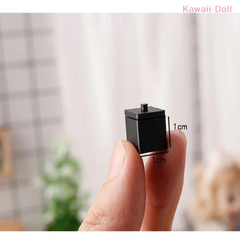1/12 Dollhouse Mini Seasoning Jar Model Dollhouse Kitchen Decoration Toys Dolls House Micro Scene Accessories Pretend Play Toys