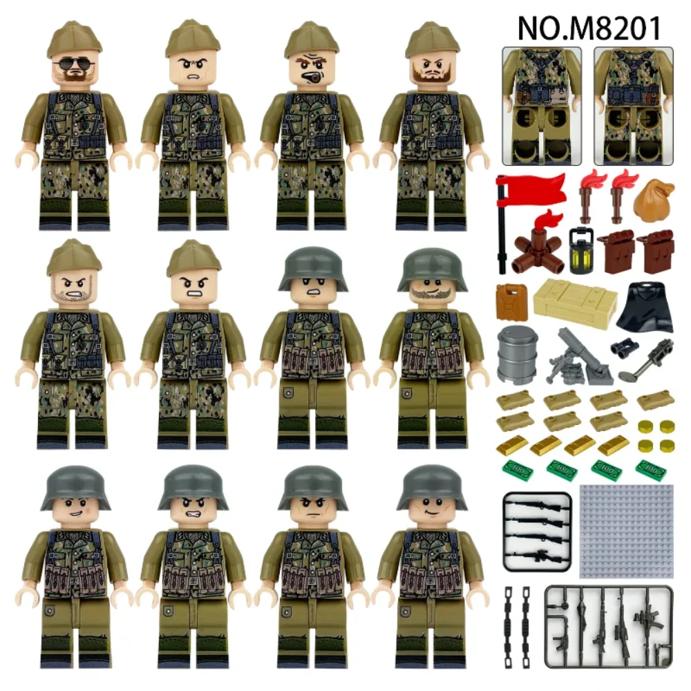 Building Blocks, Figureshumanoid Dolls, Toys, Mini Figures, Humanoid Dolls, Children's Toys, Birthday Gifts, Cartoon Characters.