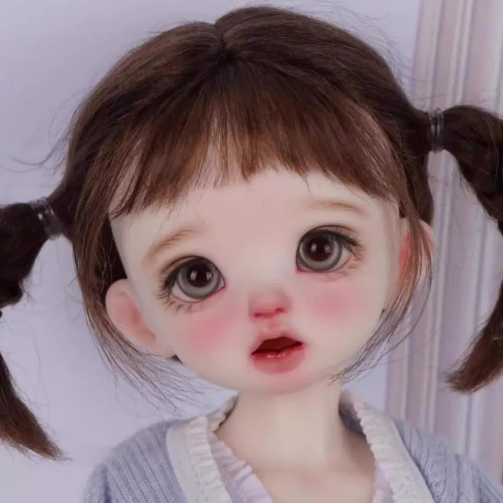 High Quality 10/18mm Glass Eyes Eyeball Pink Brown Grey Cute DIY Doll Making Crafts 1/4 Small Iris Eyes For 1/6 BJD Dolls