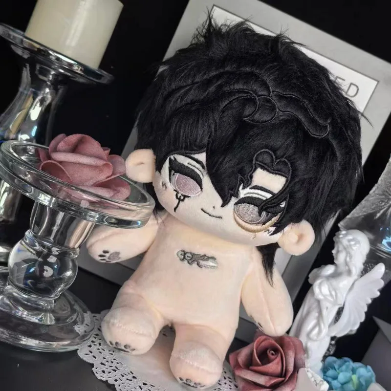 20cm Game Identity V The Dentist Kawaii Cosplay Anime Soft Cotton Doll Body Fenson Hunter Cartoon Dress Up Toy Figure Fans Gift