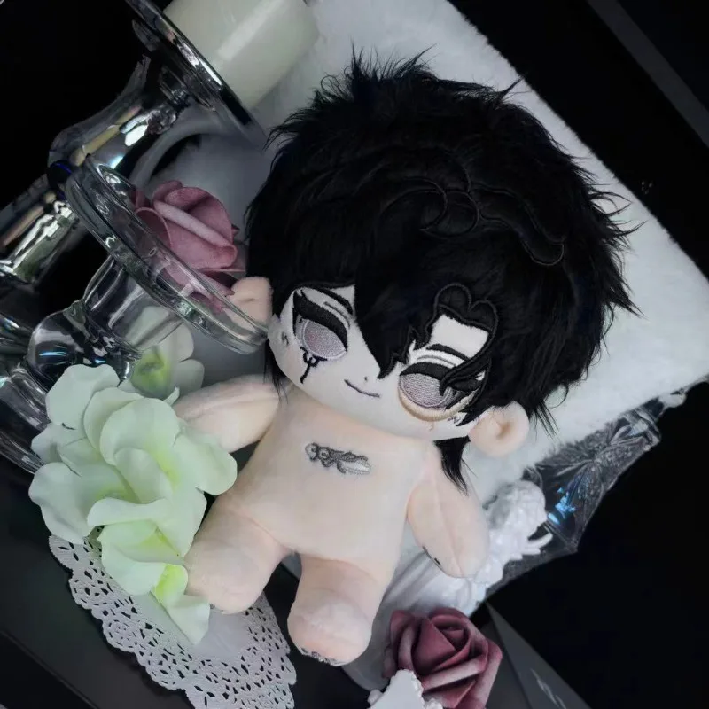 20cm Game Identity V The Dentist Kawaii Cosplay Anime Soft Cotton Doll Body Fenson Hunter Cartoon Dress Up Toy Figure Fans Gift